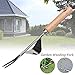 Alanfox Garden Hand Weeder, Stainless Manual Weed Puller Bend-Proof, Fast and Labor-Saving Premium Weeding Tools, Ergonomic Handle Non-Slip Garden Tool