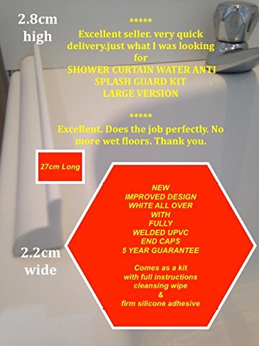 Specialist Shower Curtain Drip Guard Amazon Co Uk Kitchen Home