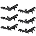 JOYIN 6 Pack Halloween Bats Decorations Realistic Looking Spooky Hanging Bats for Best Halloween Outdoor Indoor Decoration
