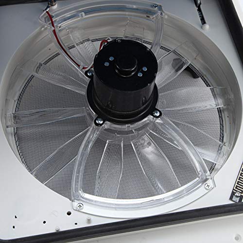 ALAVENTE RV Roof Vent 3Speed Manual RV Vent Fan, 14" Electric