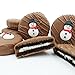 Philadelphia Candies Milk Chocolate Covered OREO Cookies, Winter Snowman 8 Ounce
