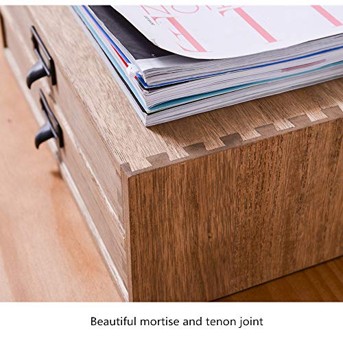 Kirigen Drak Wooden Office Storage Drawers Shallow Type Desktop