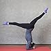 Great Soles Ombre and Leopard Print Non Skid Socks for Women - Non Slip Grip Yoga Socks for Pilates, Barre, Ballet