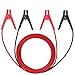 Jumper Cables by mAuto™ 4 Gauge 450 AMP Heavy Duty Automobile Booster Cable, 12 Feet Long w/ Storage Bag and Safety Gloves, Color Coded Tangle Free Car Battery Jump Starter Cables