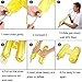 ANYI16 Gold OH BAbY Letter Balloons(16 Inch), Mylar Foil Letter Balloons for Baby Girl Boy Shower Decorations Backdrop