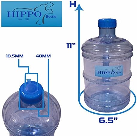 CloudWorks Eco Friendly 1 Gallon BPA FREE Reusable Plastic Drinking Water Bottle Jug Container Drinking Canteen Perfect For Outdoor Sports Gym Fitness