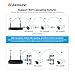 Security Camera System Wireless, Jennov 4 Channel Wireless WiFi Security Camera System Home Video Surveillance with 1080P NVR 4PCS 960P Outdoor CCTV IP Network Cameras Motion Detection Remote Cont…