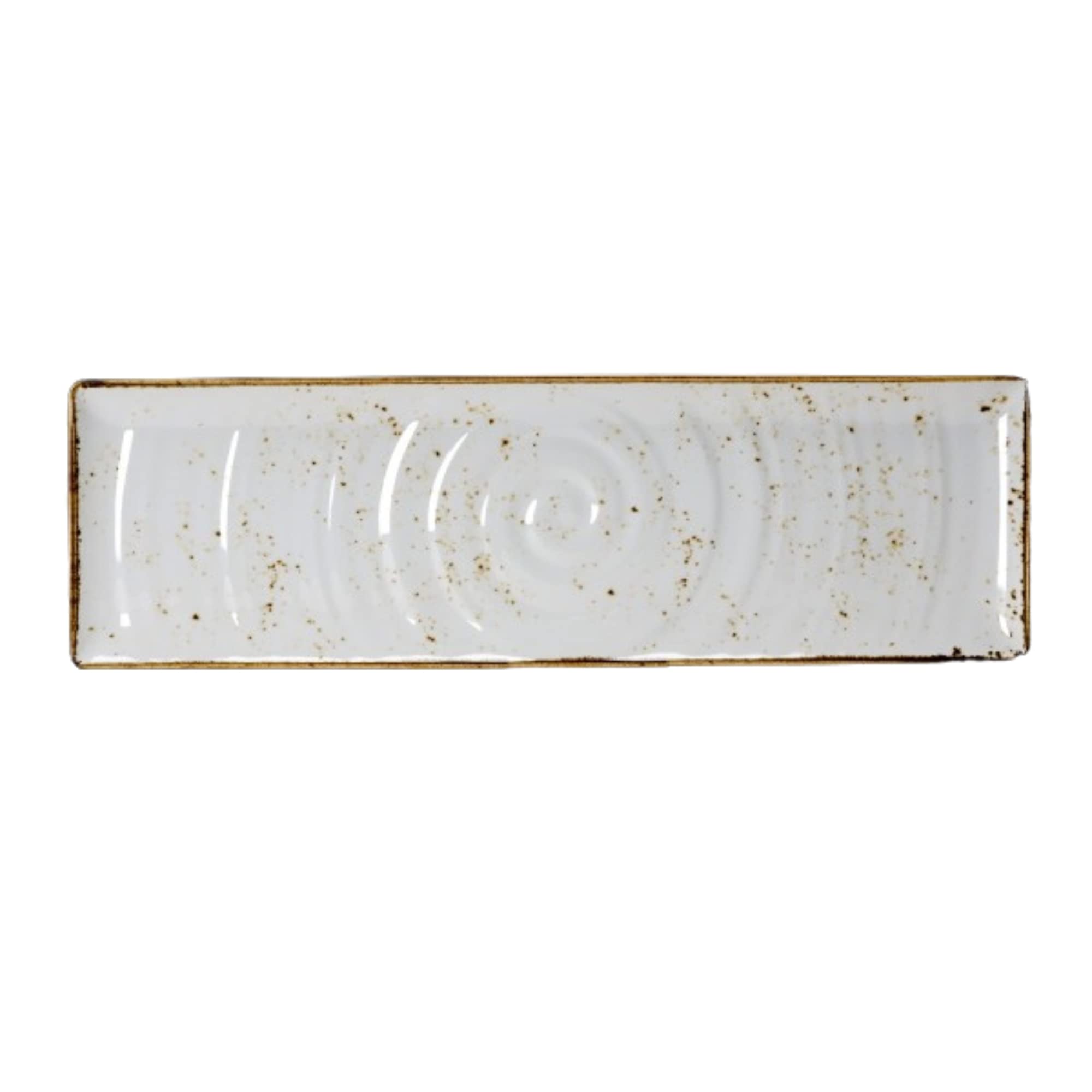 Steelite VV460 Craft Melamine GN 2/4 Rectangular Platter, White