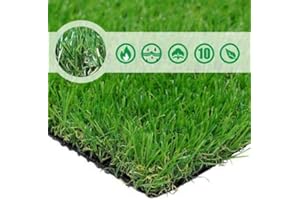 Petgrow PET Grow 6FTx8FT Pet Pad Artificial Realistic & Thick Fake Mat for Outdoor Garden Landscape Dog Synthetic Grass Rug Turf