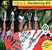 Wellmax Garden Tools Set of 12 with Gardening Gloves, Pruning Shear and 7 Piece Stainless Steel Hand Digging Tool Heavy Duty kitthumb 3
