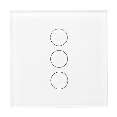 RanDal Smart Wifi Fan Switch Funciona Con Amazon Echo Y Google Home Touch Wall Socket Switch Panel RanDal Smart Wifi Fan Switch Funciona Con Amazon Echo Y Google Home Touch Wall Socket Switch Panel