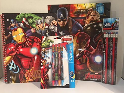 Avengers 4 Piece Back To School Supplies Set