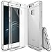 Ringke Fusion Compatible with Huawei P9 Crystal Clear PC Back TPU Bumper Drop Protection, Shock Absorption Technology Attached Dust Cap Protective Cover Huawei P9 Case - Clear