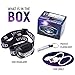 VIVIDLED USB Headlamp - Rechargeable Flashlight CREE 3W LED 300Lm with 3-mode: High, Medium, Flashing - Waterproof, Lightweight, Bright - Best for Camping, Fishing, Running, Reading, Repair Work