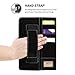 iPad Air 2 Case, Snugg Executive Black Leather Smart Case Cover Apple iPad Air 2 Protective Flip Stand Cover with Auto Wake/Sleep