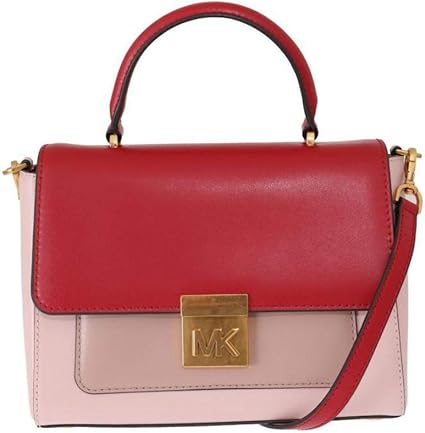 michael kors red crossbody bag