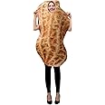Unisex Adult Peanut Costume Cosplay for Halloween Costume Party(Jumpsuit)
