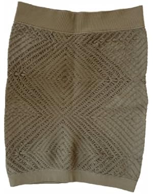 BCBGeneration BCBG Womens Dusty Olive Tube Stretch Skirt -Size Medium / Large