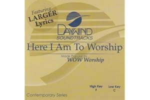 Here I Am To Worship Accompaniment/Performance Track