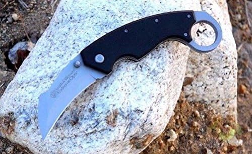 Lunarland Smith &amp; Wesson S&amp;W Knives Extreme Ops Karambit Folding Knife Ck33