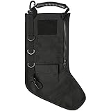 RUCKUP RUXMTSB Tactical Christmas Stocking, Full, Black