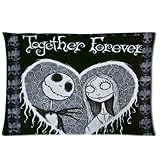 Nightmare Before Christmas Pandora Design Custom Zippered Pillow Case 16x24 Inch Two Sides