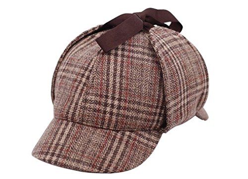 Sherlock Holmes Costumes - CHILD Sherlock Holmes Hat Deerstalker Hat