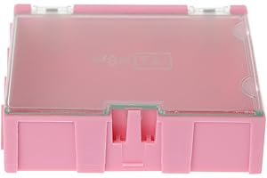 caralin SMD SMT Electronic Box IC Electronic Components Storage Cases 75x63x21mm Plastic