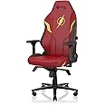 Secretlab Titan Evo Flash Gaming Chair - Reclining - Ergonomic & Comfortable Computer Chair with 4D Armrests - Magnetic Head Pillow & 4-Way Lumbar Support - Small - Red - Leatherette