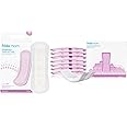 Frida Mom 2-in-1 Postpartum Cold Ice Pads (8ct) + Frida Mom Leak Proof Feminine Care Maxi Pads (18ct) Essentials