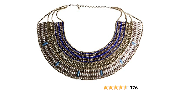 Arsimus Cleopatra Beaded Necklace 