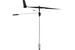 Five Oceans 14-1/2-Inch Sailing Boat Wind Direction Indicator, Wind Vane with Sensitive Ball Bearing - FO2080