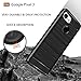 Google Pixel 3 Case,Pixel 3 Case, Sucnakp TPU Shock Absorption Technology Raised Bezels Protective Case Cover for Google Pixel 3 Case (TPU Black)