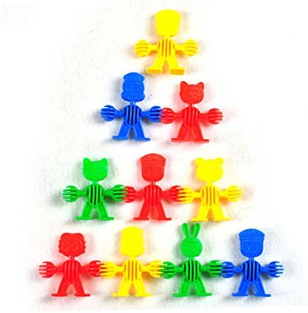 Cute Colorful Animal Shape Plastic Building Blocks Tooth Profile Toys Set for baby Child Puzzle,Soft Materia Game Block for Child kids Toy