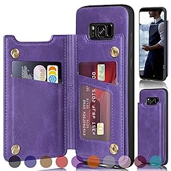 SUANPOT【RFID Blocking for Samsung Galaxy S8+/S8
