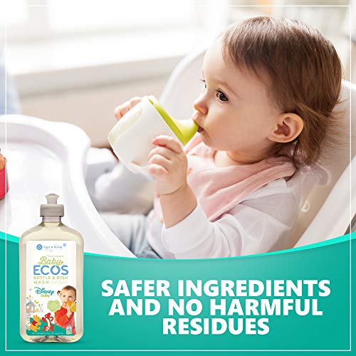 Earth Friendly Products Ecos Disney Baby Bottle Dish Soap Wash, Free & Clear, Hypoallergenic, 17Oz (Pack of 6), 6 Count - Thumbnail 3