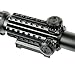 Chinoook 4-12X50 EG Tactical Rifle Scope with Holographic 4 Reticle Sight & Red Laser JG8