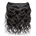 Bex Body Wave Hair Bundles 10 12 14 with 8 inch Closure - 100% Unprocessed Brazilian Human Hair Weave 10a Grade Body Wave Bundles with Closure-Natural Black Color (10 12 14 + 8)