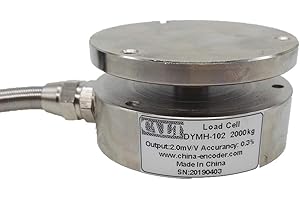 CALT 500kg Flat Membrane Box Load Cell Sensor Instantaneous Impact Force Measurement φ58