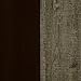 South Shore Gloria Headboard with Lights Chocolate and Weathered Oak, Contemporary
