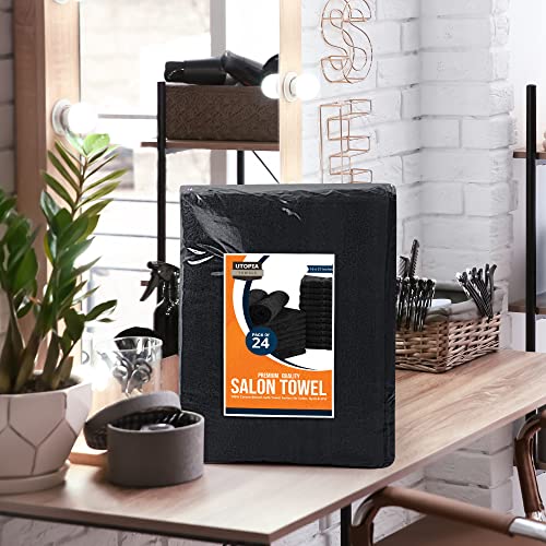 Utopia Towels Cotton Bleach Proof Salon Towel (16x27 inches) Bleach