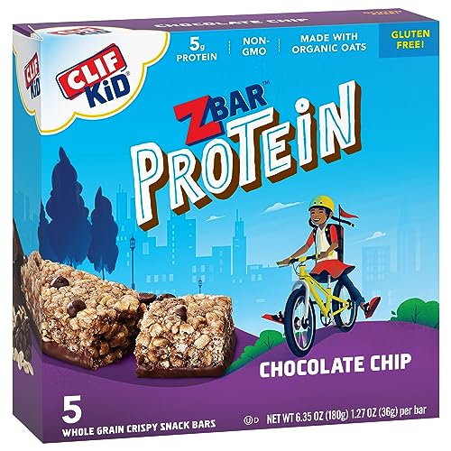 CLIF ZPROTEIN 5PK CHOC CH SIZE 6.35Z CLIF ZPROTEIN CHOCOLATE CHIP 6.35OZ
