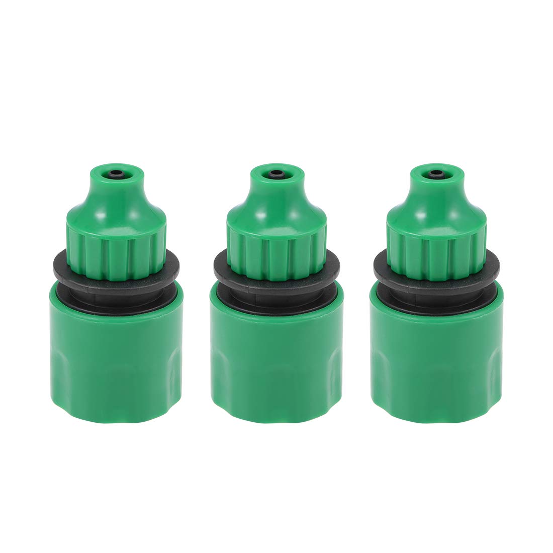 sourcing map Quick Connector Hose Pipe Adapter Fitting 4mm Inner Diameter Hose Tubing for Garden Irrigation System 3pcs