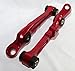 1 Pair Front Lower Control Arms for 2003-2007 350Z Coupe 2D/Convertible 2D 2003-2007 G35 Base Coupe 2D (RED)