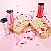 Tatuo 3 Rolls Valentine Ribbons Heart Curling Ribbon for Decoration and Gift Wrapping, 100 Yards of Each Roll (Red, White and Pink Heart)