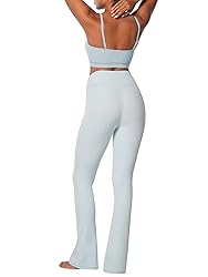 Sunzel High Waist Mini Flared Leggings for