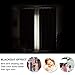 PONY DANCE Blackout Window Curtains - Short Gray Thermal Insulated Drapes Back Tab/Rod Pocket Room Darkening Panels Energy Saving for Bedroom/Bathroom, 42 W x 54 L, Grey, 1 Pair