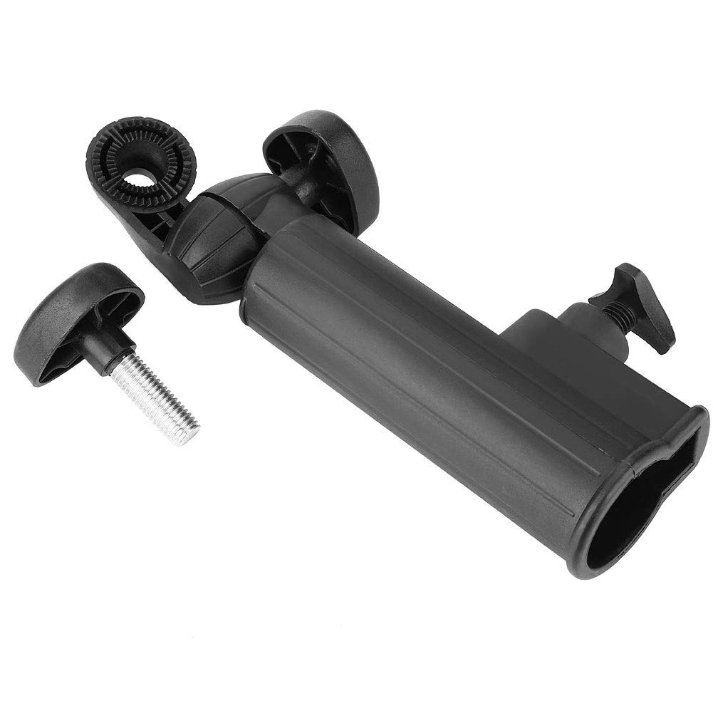 VOBOR Golf Umbrella Holder - Universal Plastic Golf Push Trolley Umbrella Holder Black