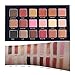 Beauty Glazed 18 Colors Shimmer Rose Gold Textured Eyeshadow Palette Makeup Contour Metallic Eye Shadow Natural Pigmented Nude Naked Smokey Professional Cosmetic