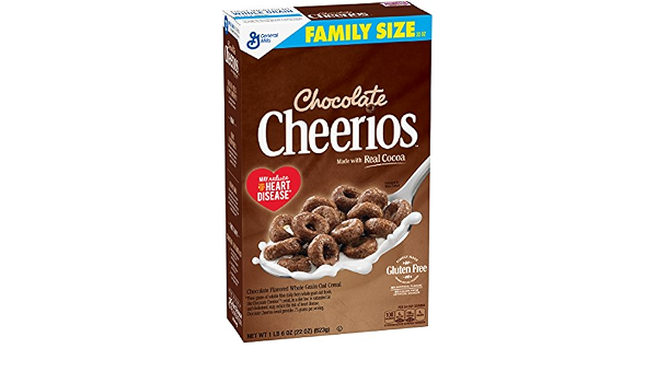 General mills choc cheerios whl grn oat cereal Family sz (016000484993)